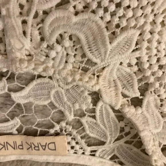 𝅺: : DARK PINK (ASOS) Formal Lace Dress : : - Picture 11 of 14